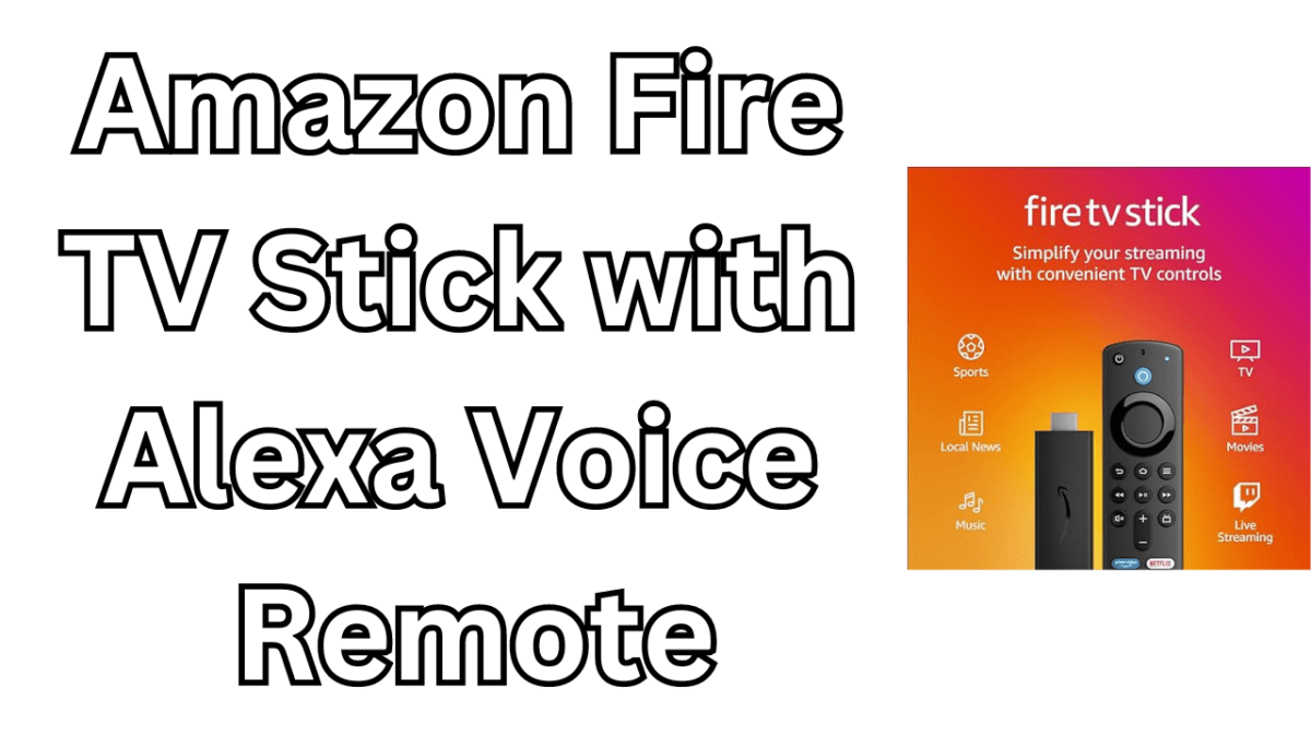 Amazon Fire TV Stick with Alexa Voice Remote