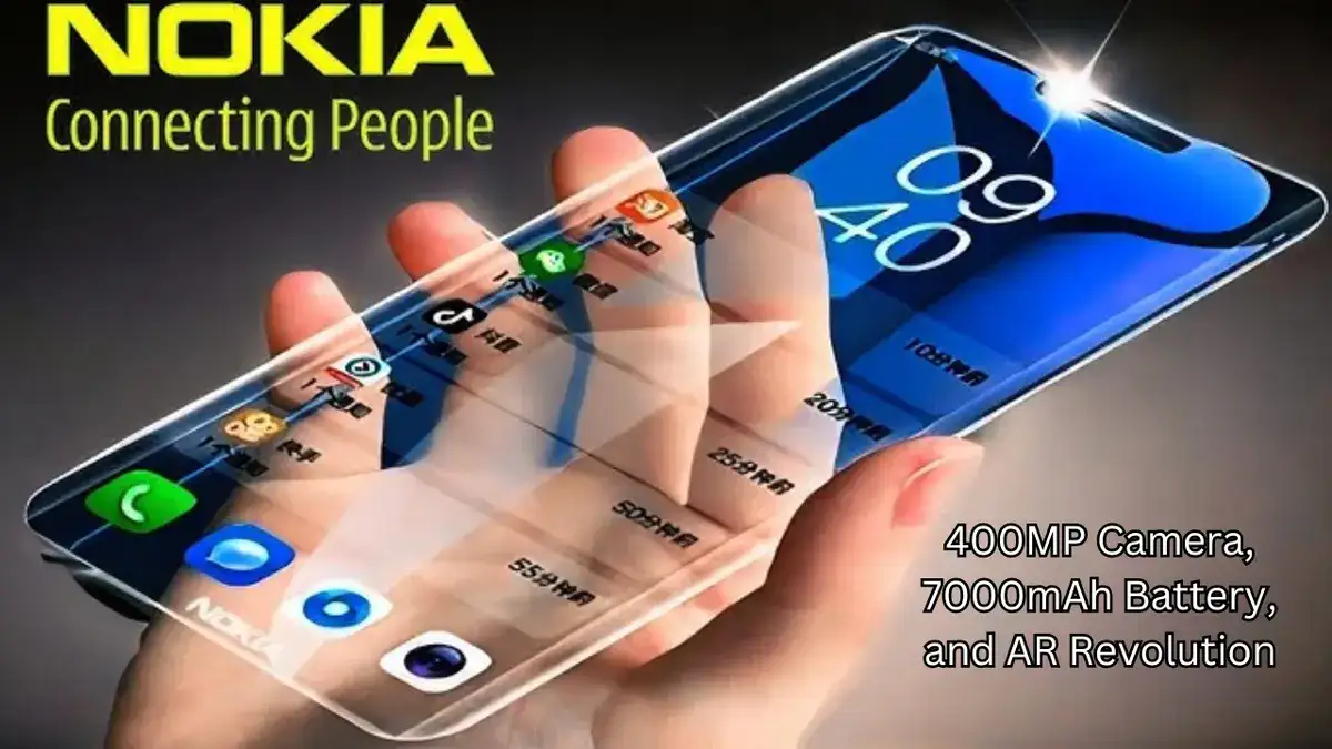 Nokia Launches Transparent Smartphone: 400MP Camera, 7000mAh Battery, and AR Revolution