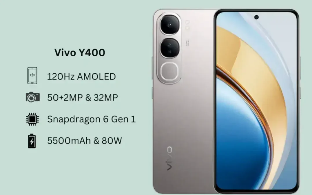 Vivo Y400 5G Launched in India – 108MP Camera, 7100mAh Battery, Price & Specs