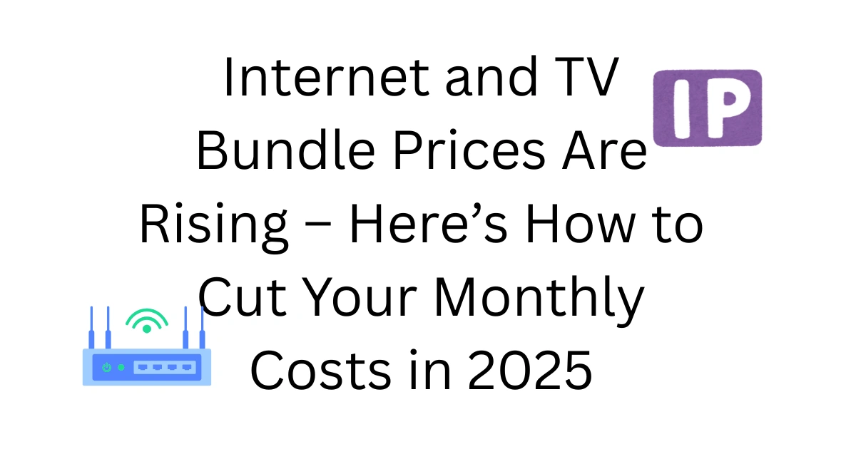 Internet and TV Bundle Prices Are Rising – Here’s How to Cut Your Monthly Costs in 2025